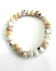 Pulsera beige ojo turco