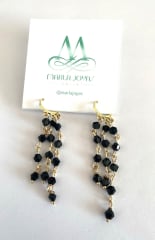 Argolla cascada negro
