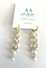 Argolla cascada blanco
