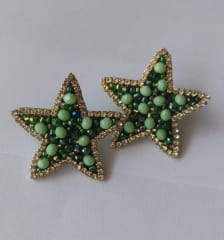 Aros Topito estrellita verde