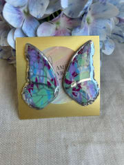 Mariposa marmolada orilla plateada