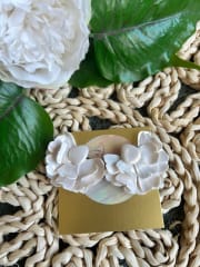 Flor fleco blanco