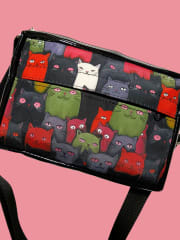 Bandolera Gatos de Colores
