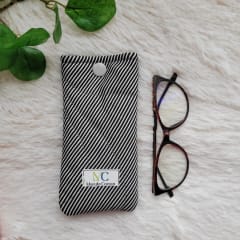 Estuche para lentes - Líneas negras