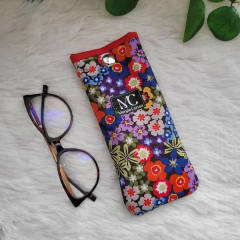 Estuche para lentes floreado 2