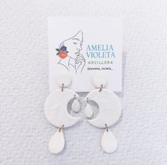 Aros Luna blanco AV