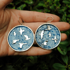 Aros Pajaritos volando 2