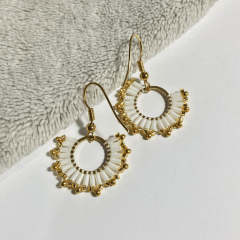 Aros Alelí blanco