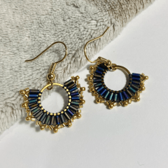 Aros Alelí negro mate