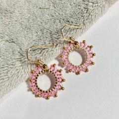 Aros Sol rosado