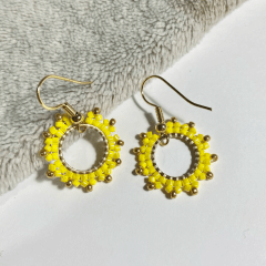 Aros Sol amarillo