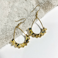 Aros Gota mix tierra