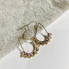 Aros Gota mix lavanda