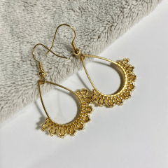 Aros Gota dorado