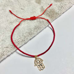 Pulsera Roja Mano de Fátima