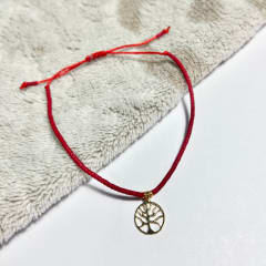 Pulsera Roja Árbol de la Vida