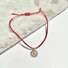 Pulsera Roja Mandala