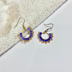 Aros Alelí azul