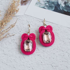 Aros Venecia fucsia