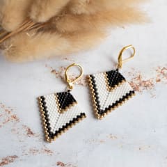 Aros Giza blanco y negro