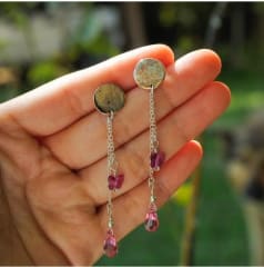 Aros Mariposas Cristales