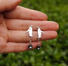 Aros Pingüino Rey Cristal