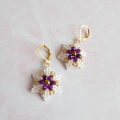 Aros Magnolia blanco