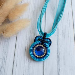 Collar Soutache simple calipso