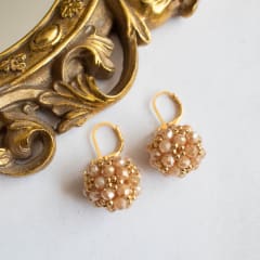 Aros Esfera Corta beige