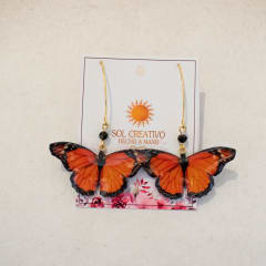 Aros mariposa gancho grande