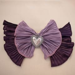 Traba Corbatín morado y lila