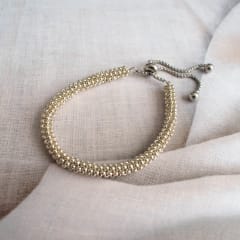 Pulsera Alma plateado