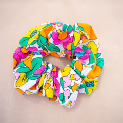 Scrunchie colorido neón