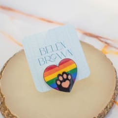 Pin TR gato LGBT