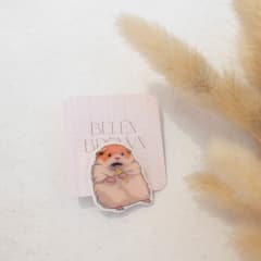 Pin TR Hamster asustado