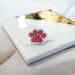 Anillo ajustable TR patita rosada