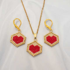 Conjunto Amour rojo