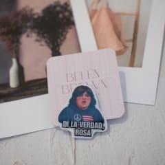 Pin TR Dí la verdad Rosa