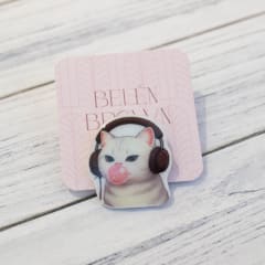 Pin TR Gato cool