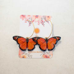 Aros Mariposa Argolla