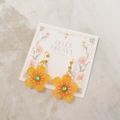 Aros TR Flor simple con gancho 4