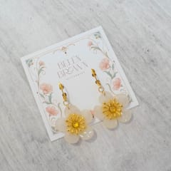 Aros TR Flor simple con gancho 1