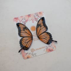 Aros Mariposa colita naranjo