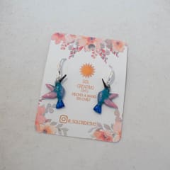 Aros Colibrí mini ganchito 1