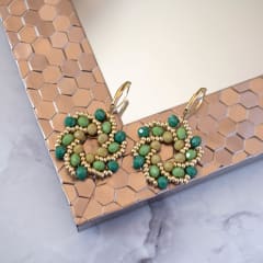 Aros Galaxia verde degradé