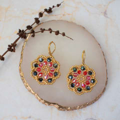 Aros Rueda rojo y negro