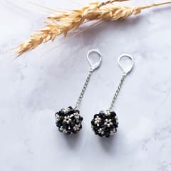 Aros Esfera negro