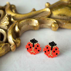 Aros Chinitas rojo
