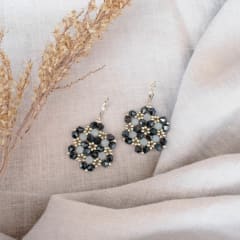 Aros Hexágono blanco y negro