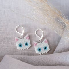 Aros Gato blanco